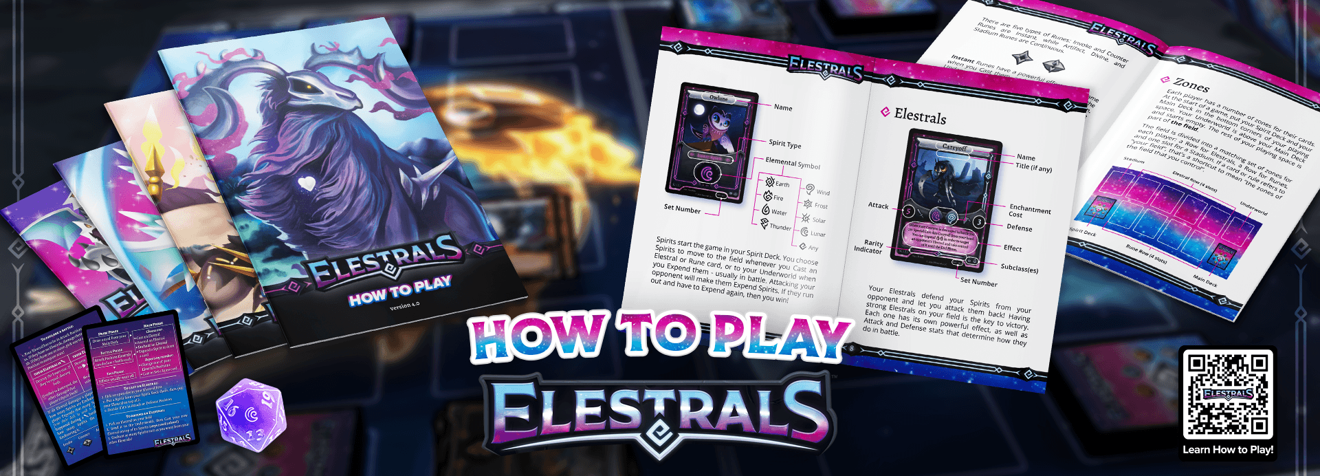 Elestrals Card Game Banner Image